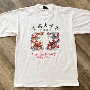 ‼️RARE‼️American Embassy Bejing China Tee